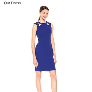 Bright Blue Calvin Klein dress